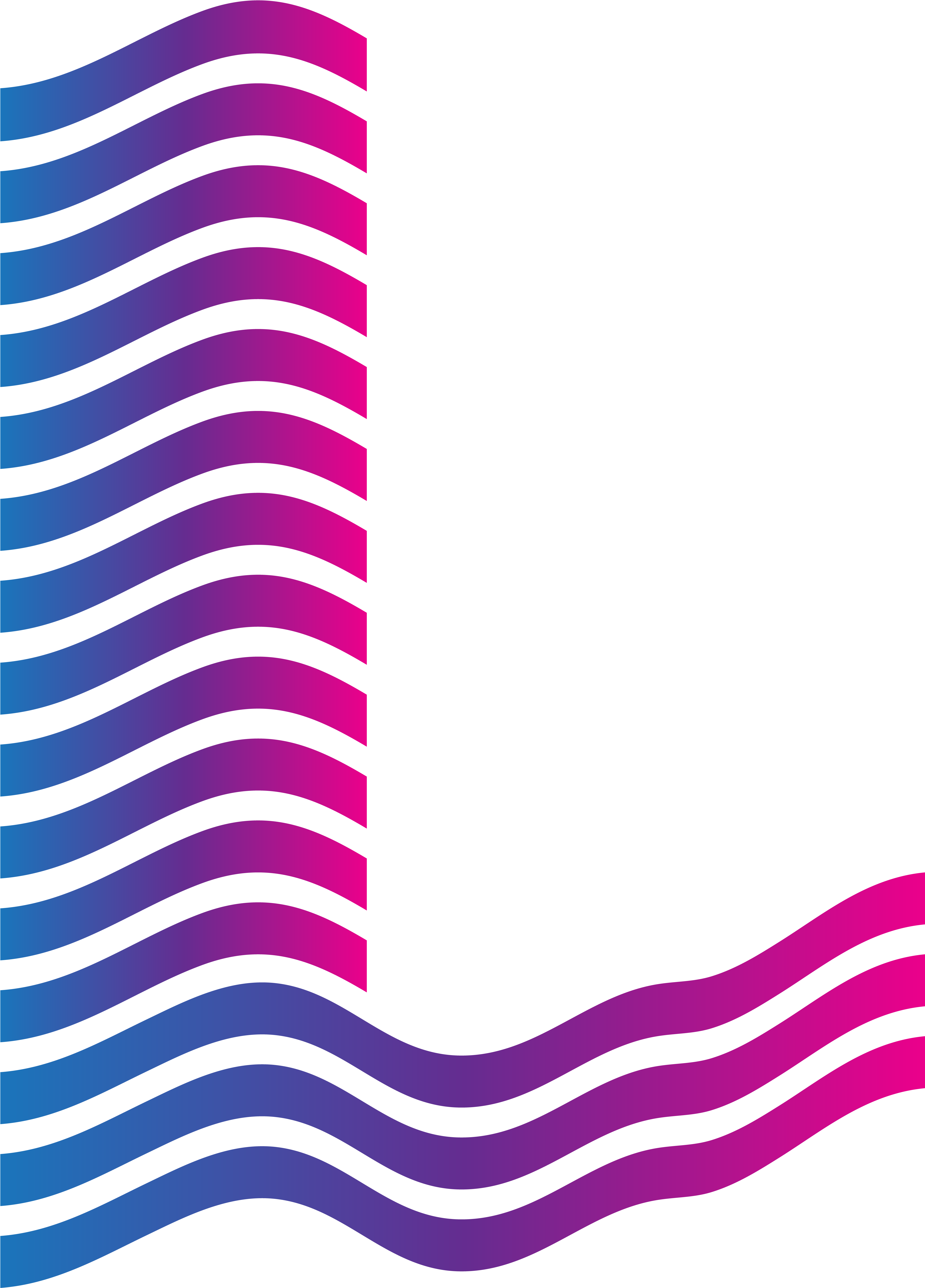 Letras Inglesas Fuente De Estilo Pop Degradada Png Clipart (8334x8334), Png Download