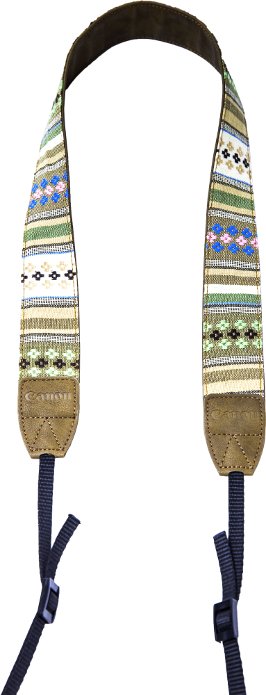 Green Camera Strap - Camera Strap Png Clipart (383x1000), Png Download