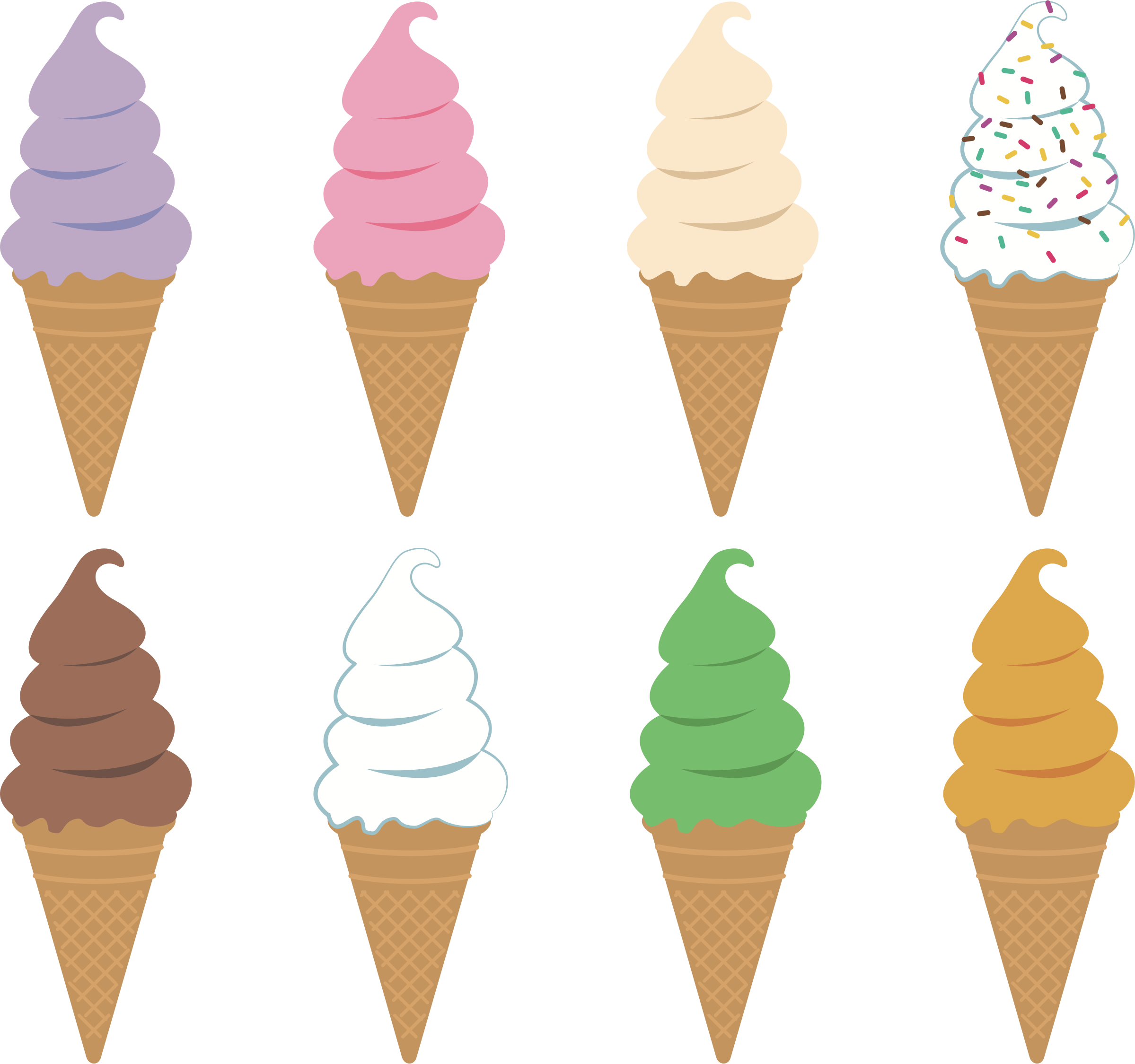 Big Image - Soft Serve Clipart - Png Download (2399x2249), Png Download