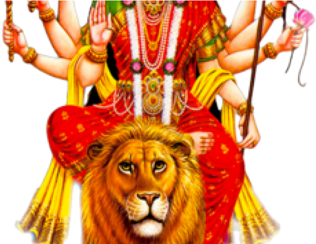 Maa Durga Image Png Hd Clipart (640x480), Png Download