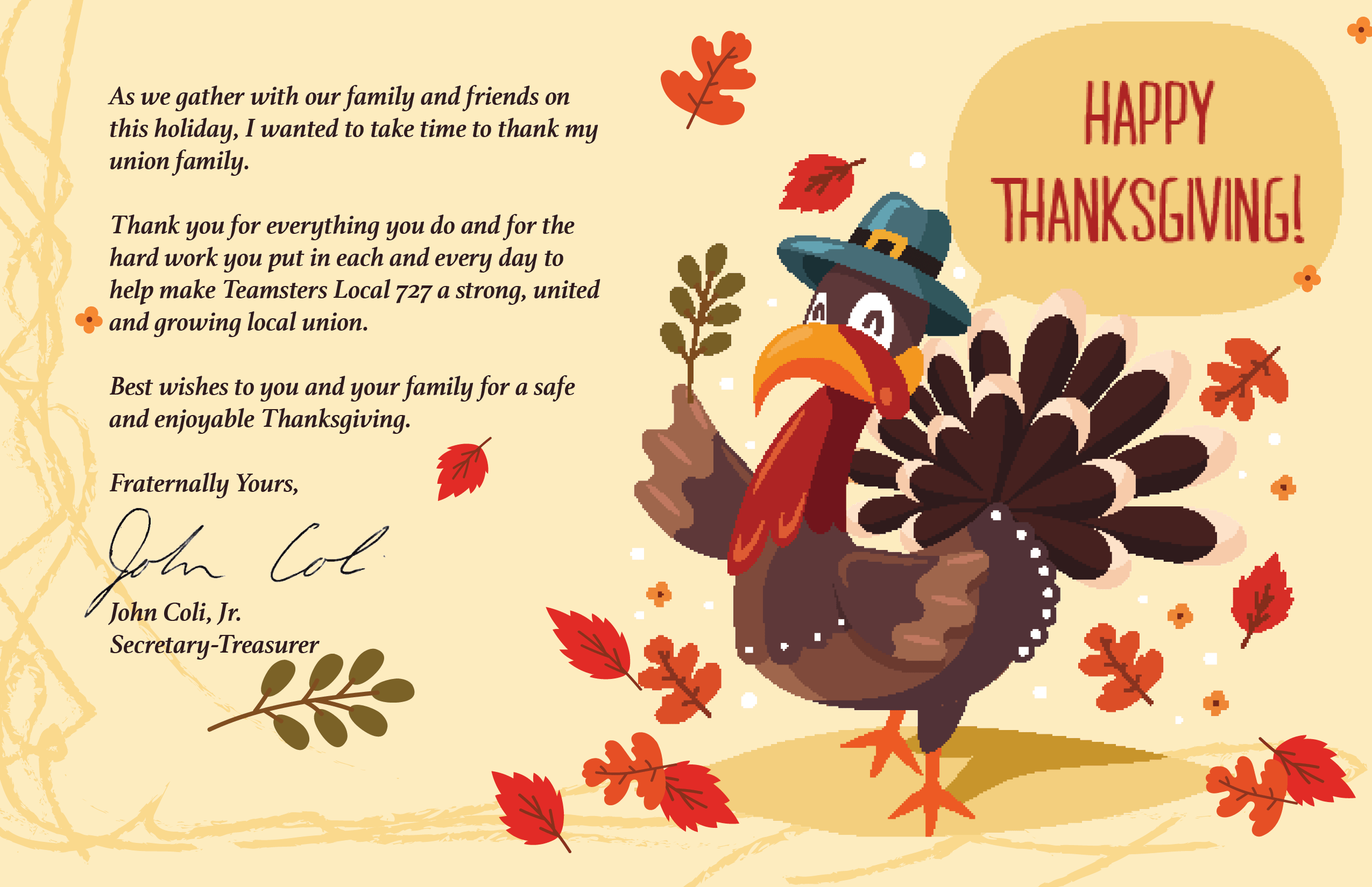 Make a thanksgiving dinner table
