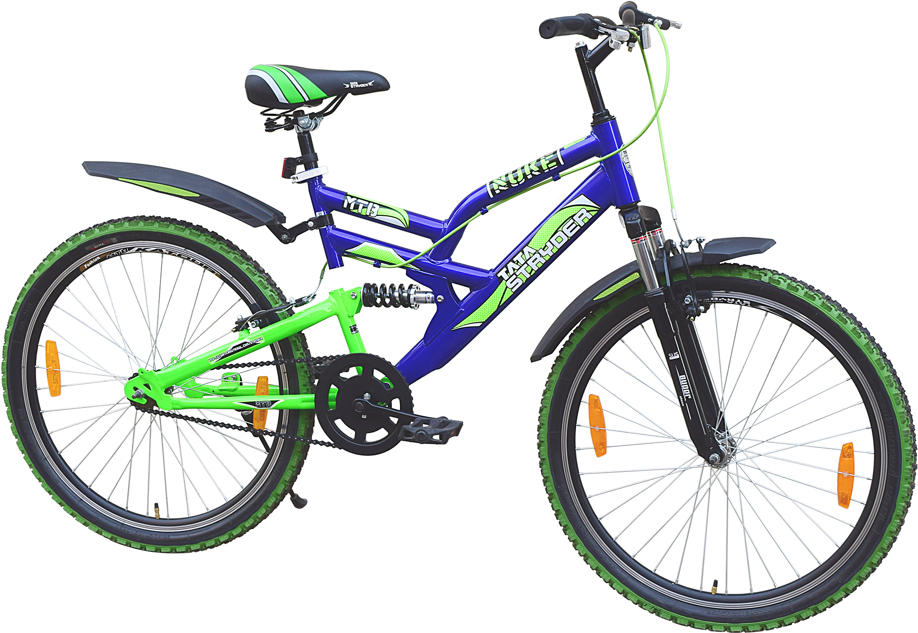 The Accessories Shown May Not Be Part Of Cycle And - Tata Stryder Harris Cycle Clipart (2000x1381), Png Download
