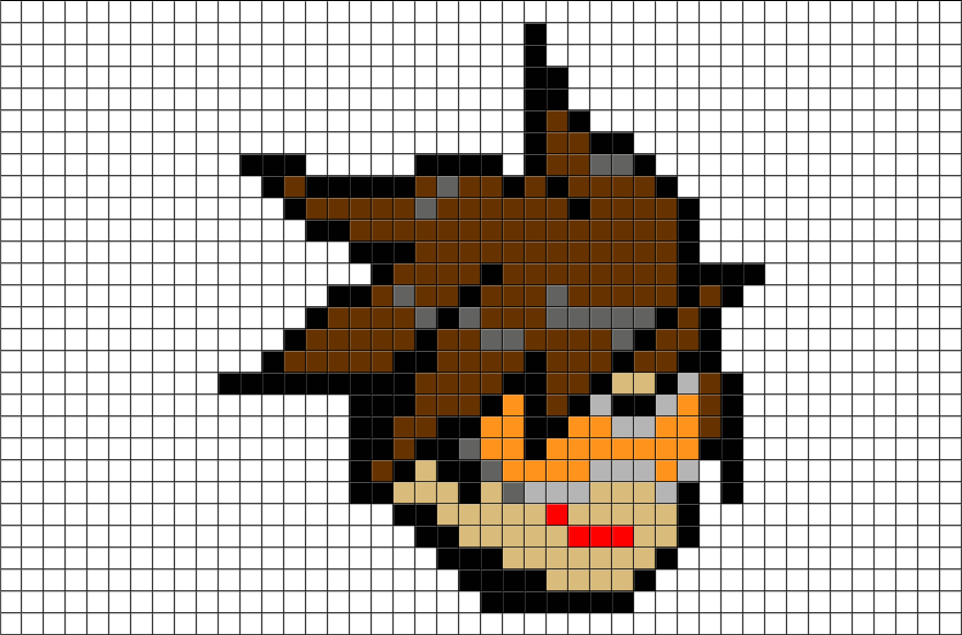 Pixel Art Overwatch Tracer Clipart (880x581), Png Download