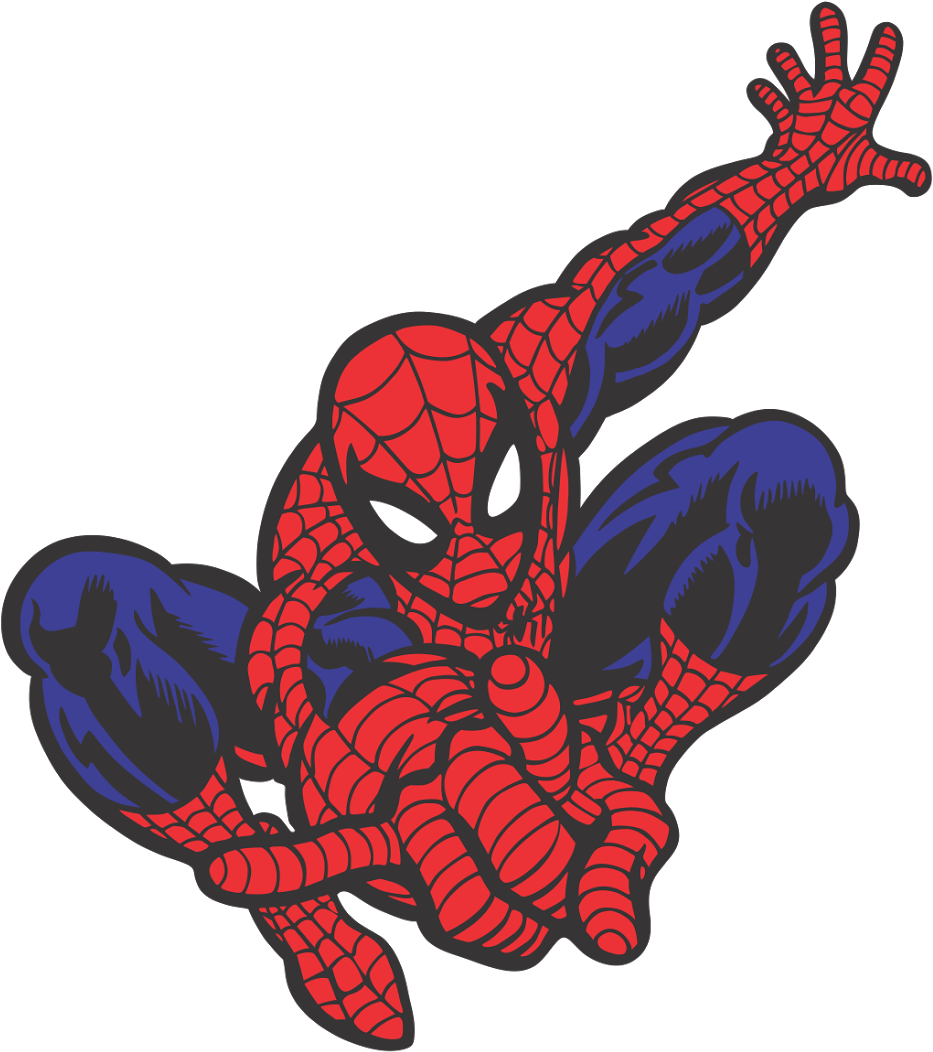 Spiderman Logo Vector ~ Format Cdr, Ai, Eps, Svg, Pdf, - Spiderman Clipart - Png Download (1600x1136), Png Download