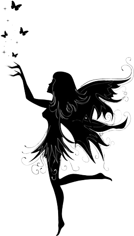 Love Tattoo Png Transparent Image - Fairy Png Clipart (650x500), Png Download