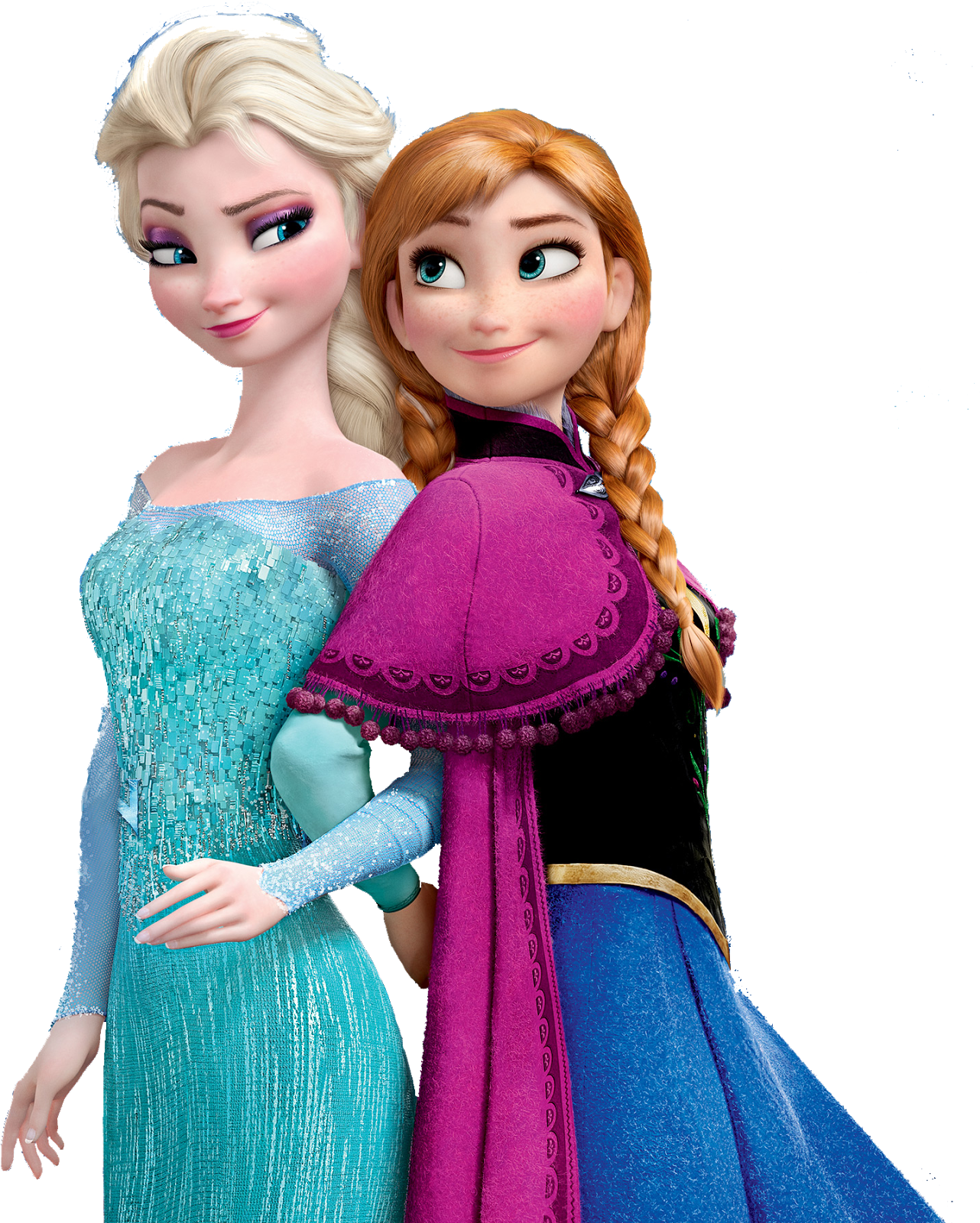 Download Elsa Png - Elsa Y Anna Frozen Png Clipart (1282x1600), Png Download