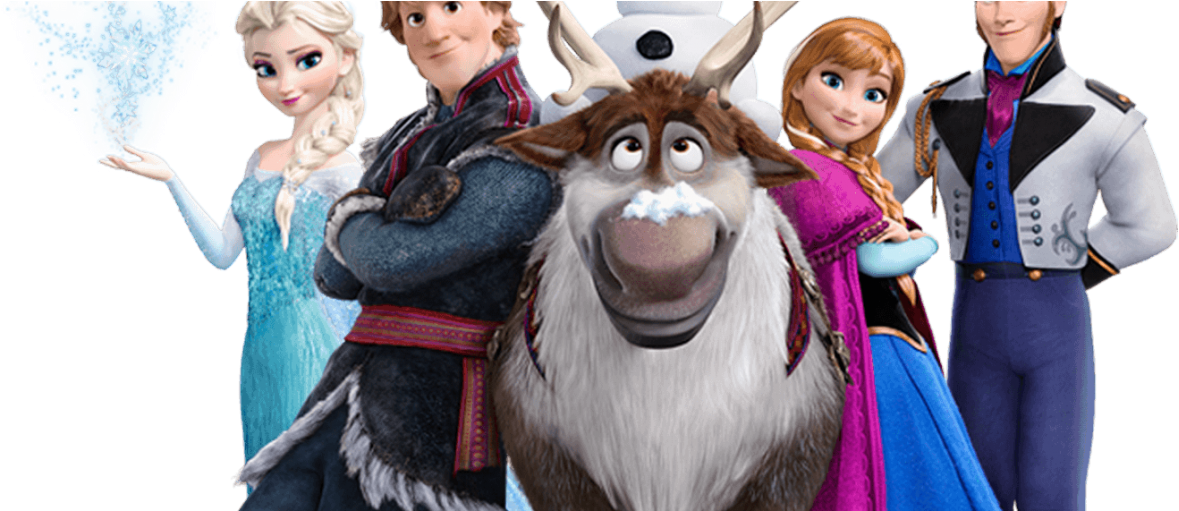 Elsa And Anna Png Clipart (1195x510), Png Download