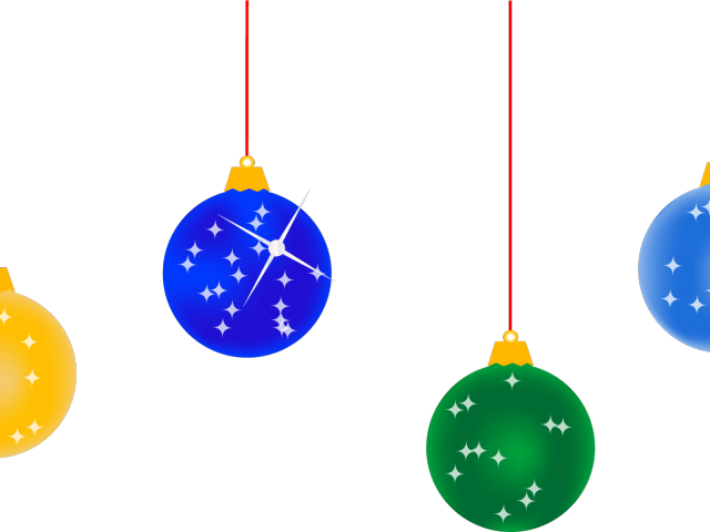 Christmas Lights Png Transparent Images - Christmas Lights Transparent Background Png Clipart (640x480), Png Download