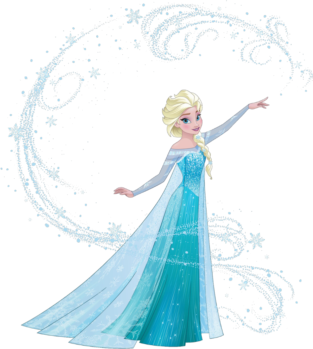 Nuevo Artwork/png En Hd De Elsa - Elsa Magic Elsa Png Clipart (1261x1407), Png Download