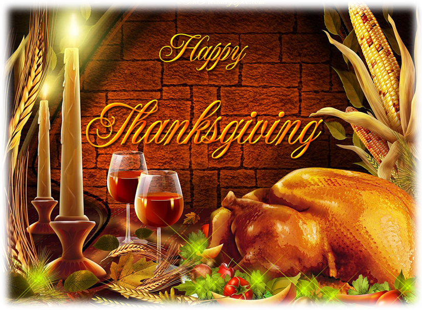 Thanksgiving Gestures - Beautiful Happy Thanksgiving Clipart (825x607), Png Download