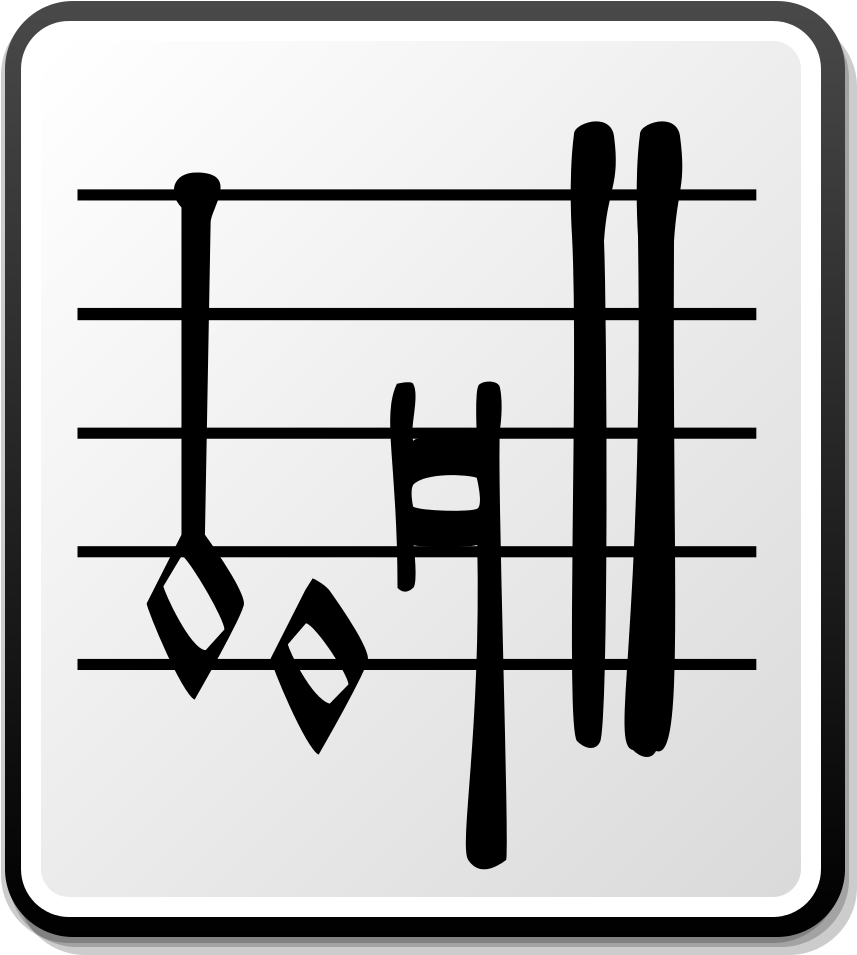 Renaissance Music Icon - Renaissance Music Symbol Clipart (1024x1024), Png Download