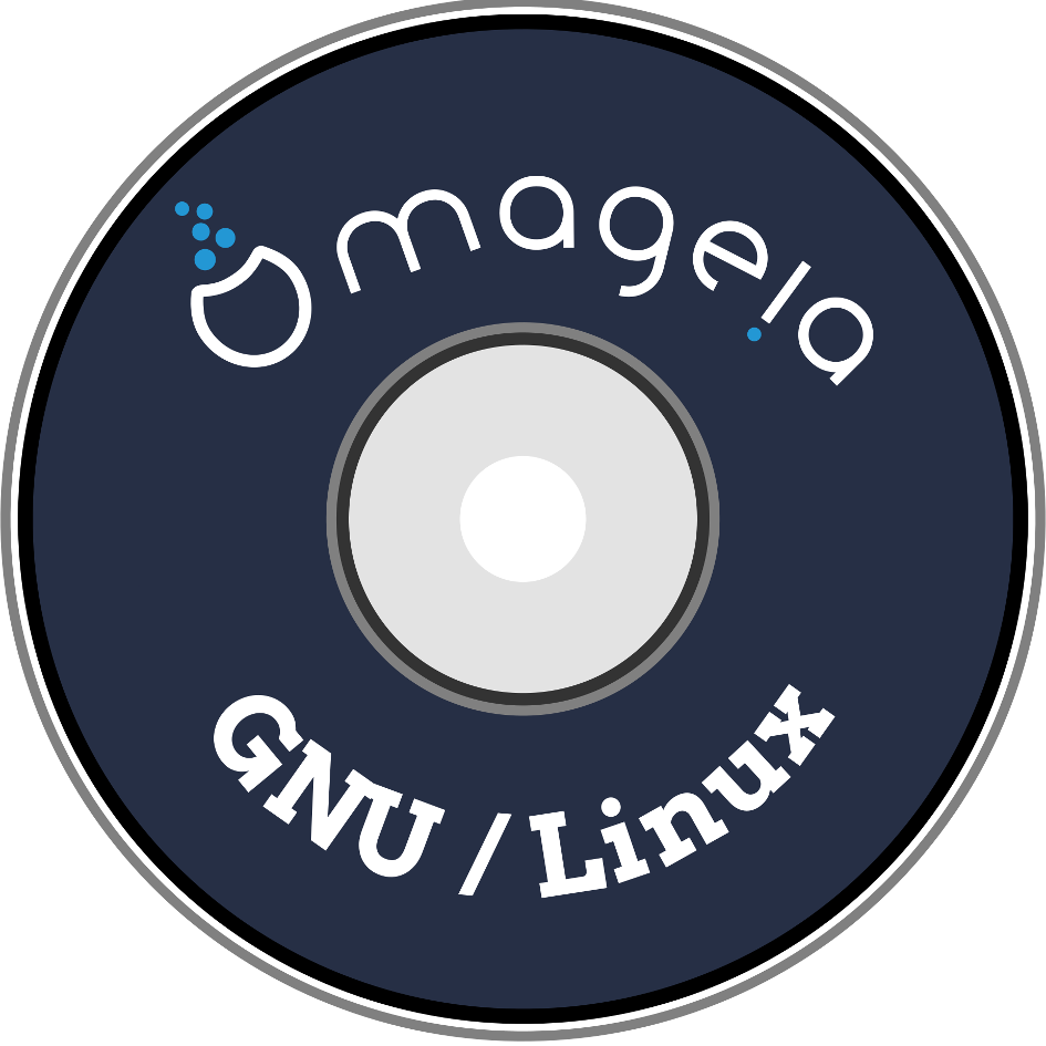 Mageia Cd/dvd - Circle Clipart (945x945), Png Download