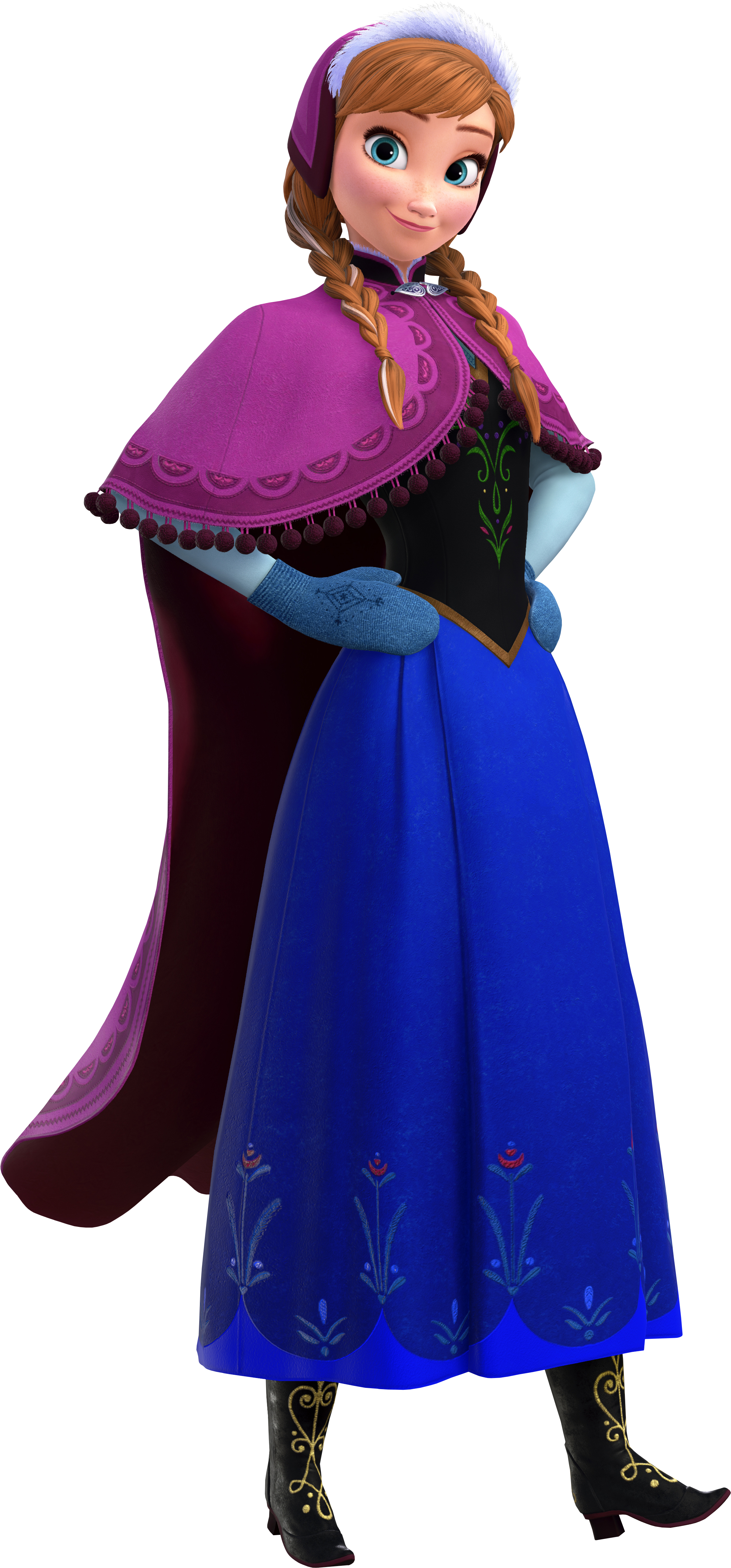 Anna - Kingdom Hearts 3 Anna Clipart (2753x5075), Png Download