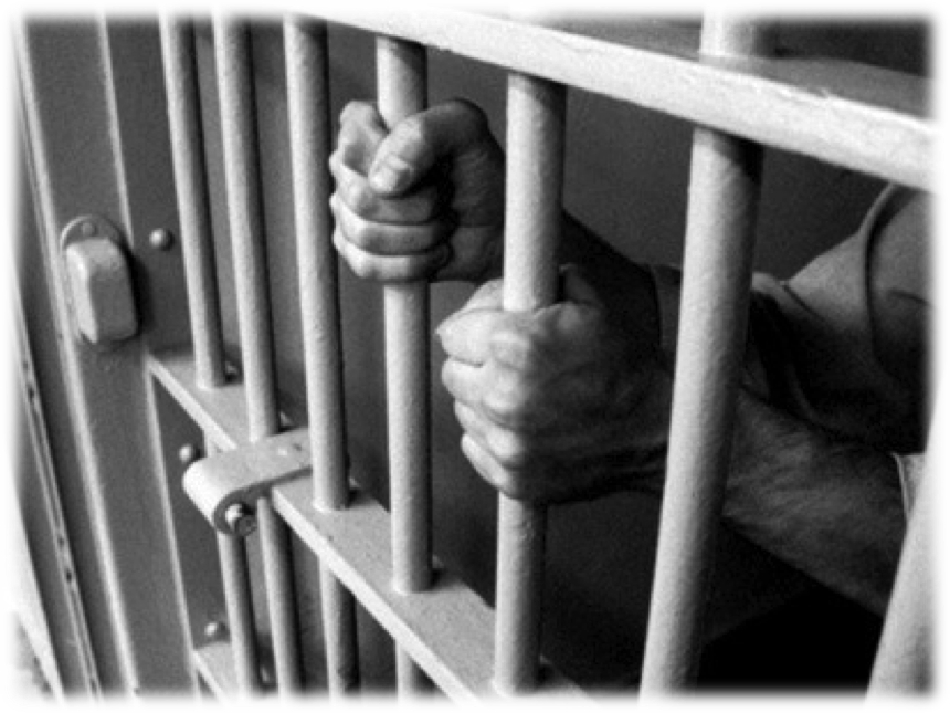 Prison Bars - Victor Frankenstein In Jail Clipart (860x645), Png Download