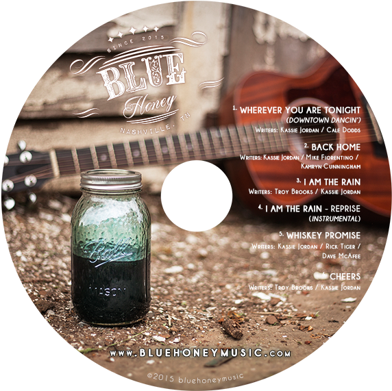 Lores Bluehoney-cd - Cd Clipart (650x650), Png Download