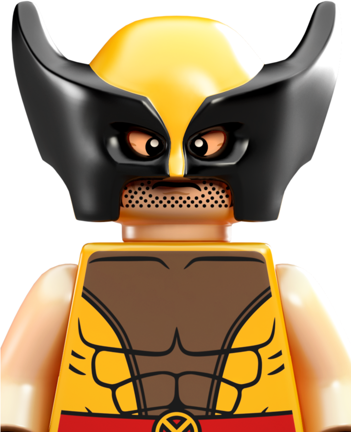 Wolverine Clipart Gif Transparent - Lego Marvel Super Heroes Wolverine - Png Download (720x960), Png Download