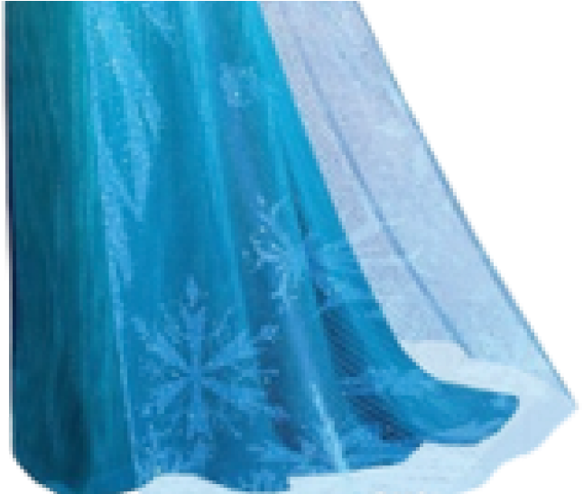 'frozen' Wedding Dress - Elsa Clipart (820x547), Png Download