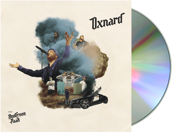 Oxnard - Cd - Album Oxnard Anderson Paak Clipart (600x600), Png Download
