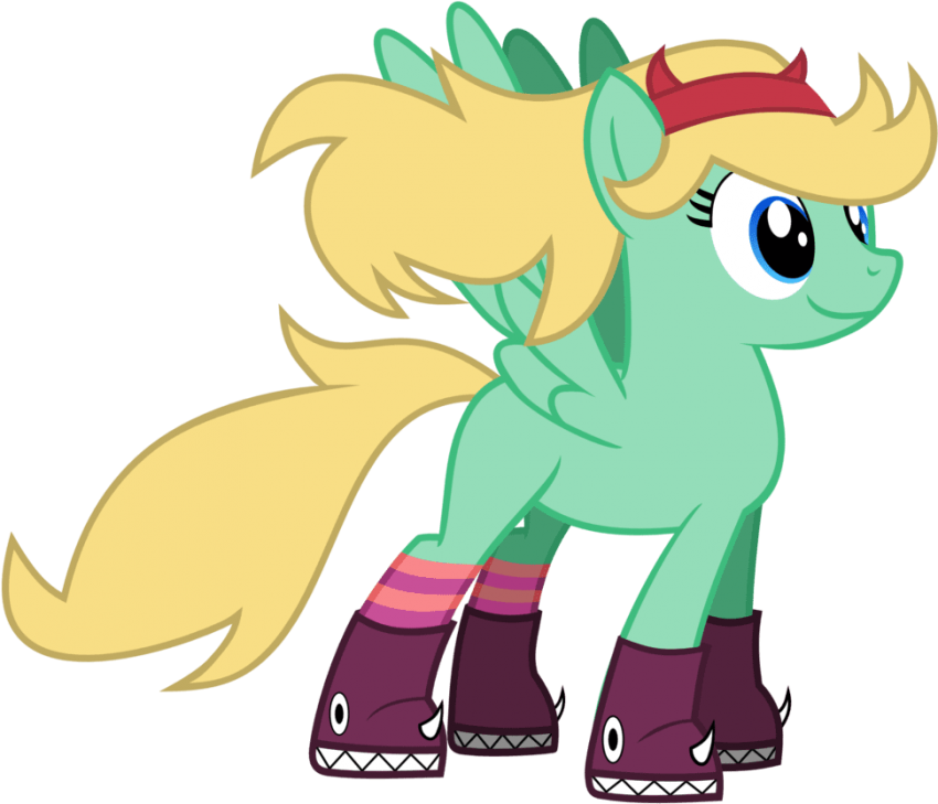 Free Png Download Star Butterfly My Little Pony Png - Star Butterfly My Little Pony Clipart (850x729), Png Download
