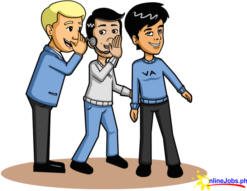 The Game Is Often Played To Illustrate How Easily Rumors - Cartoon Clipart (900x750), Png Download
