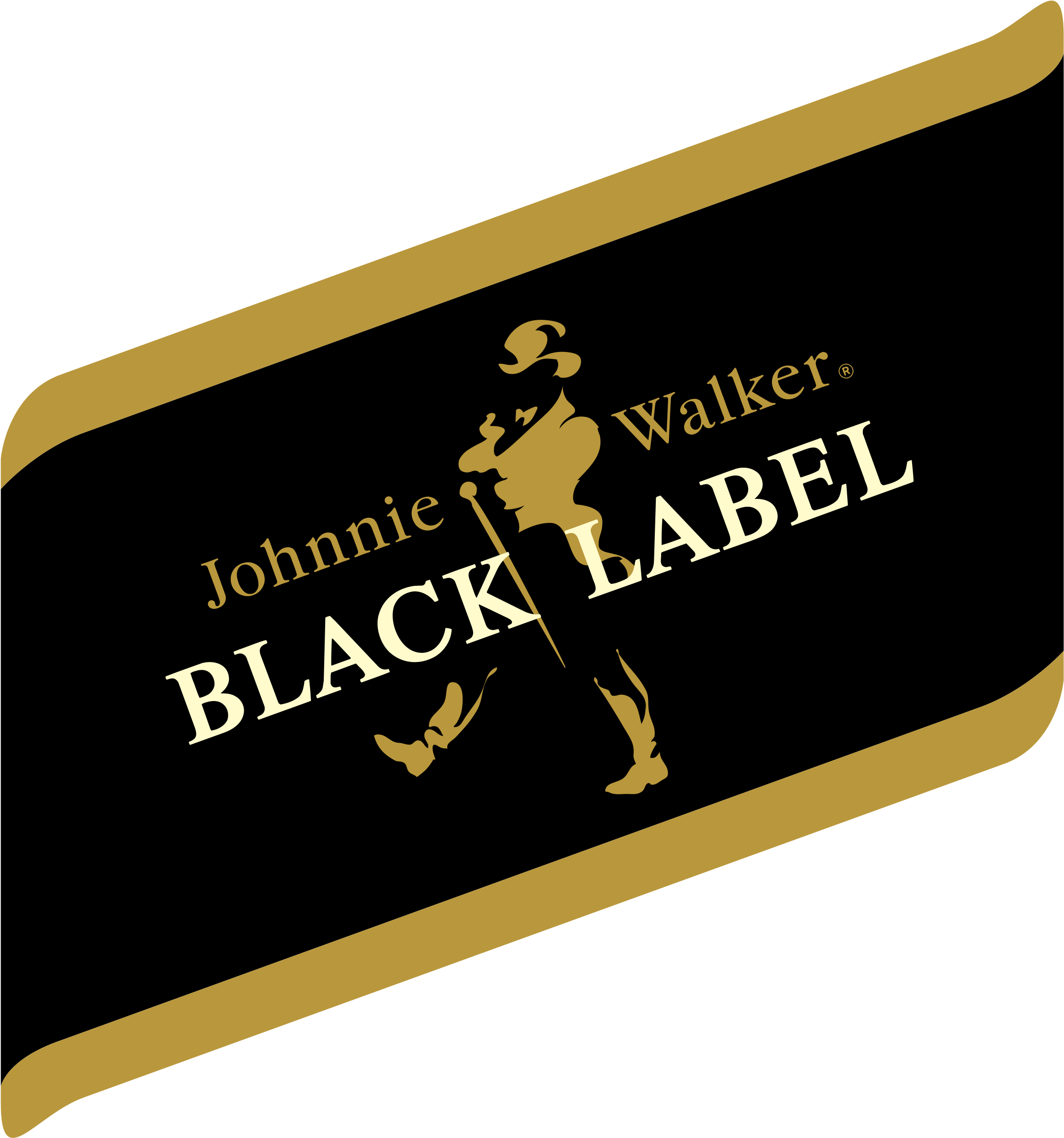 Johnnie Walker Black Label Logo Png Transparent - Logo Johnnie Walker Black Label Clipart (2400x2400), Png Download