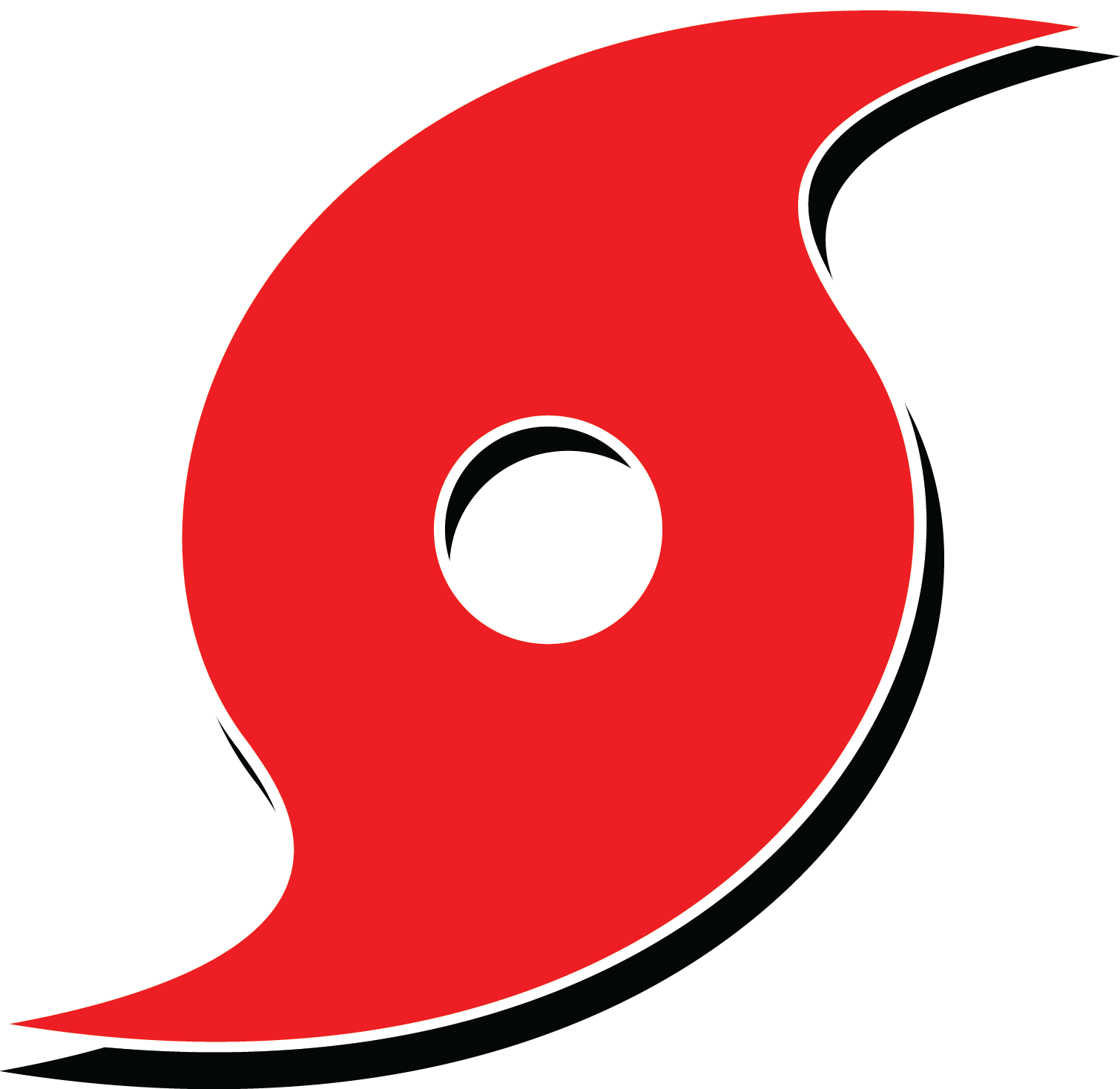 Hurricane - Symbol For A Hurricane Clipart (1510x1468), Png Download