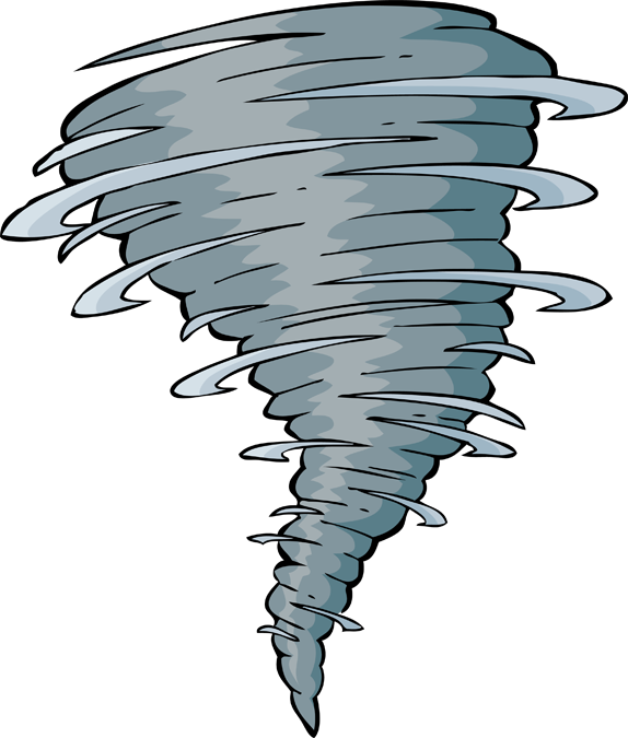 Tornado Png - Tornado Clipart Transparent Png (574x675), Png Download