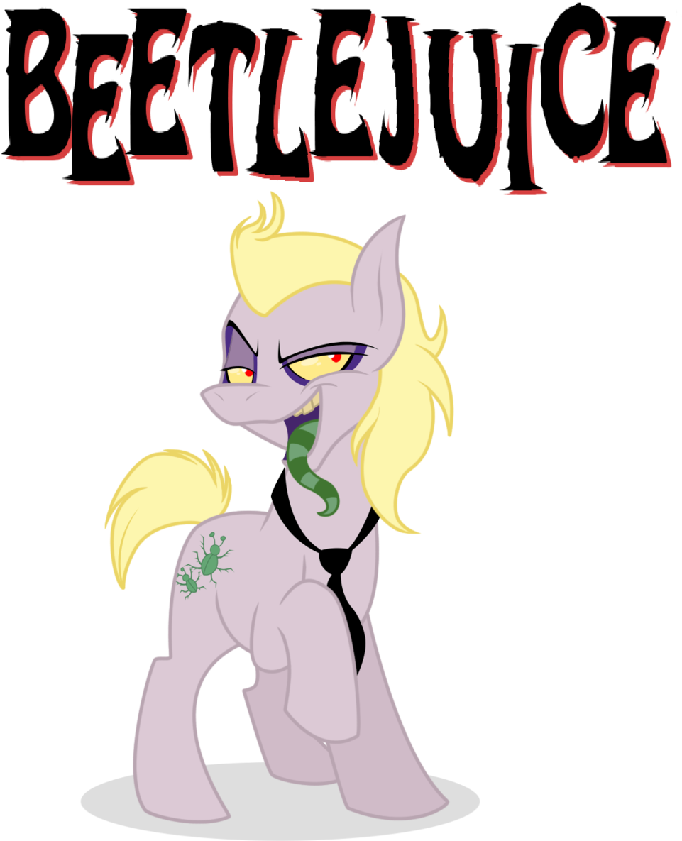 My Little Pony Beetlejuice Clipart (961x1185), Png Download