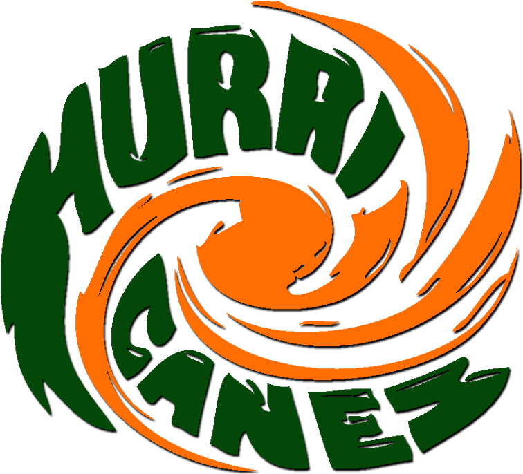 Hurricanes Football Logo Png - Miami Hurricanes Logo Png Clipart (797x721), Png Download