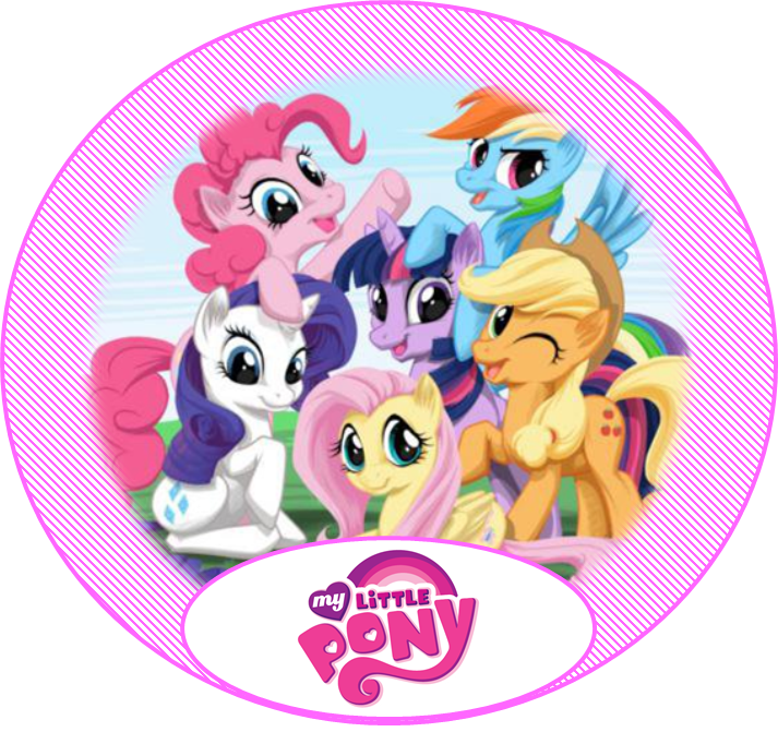 My Little Pony Friendship Clipart (713x671), Png Download