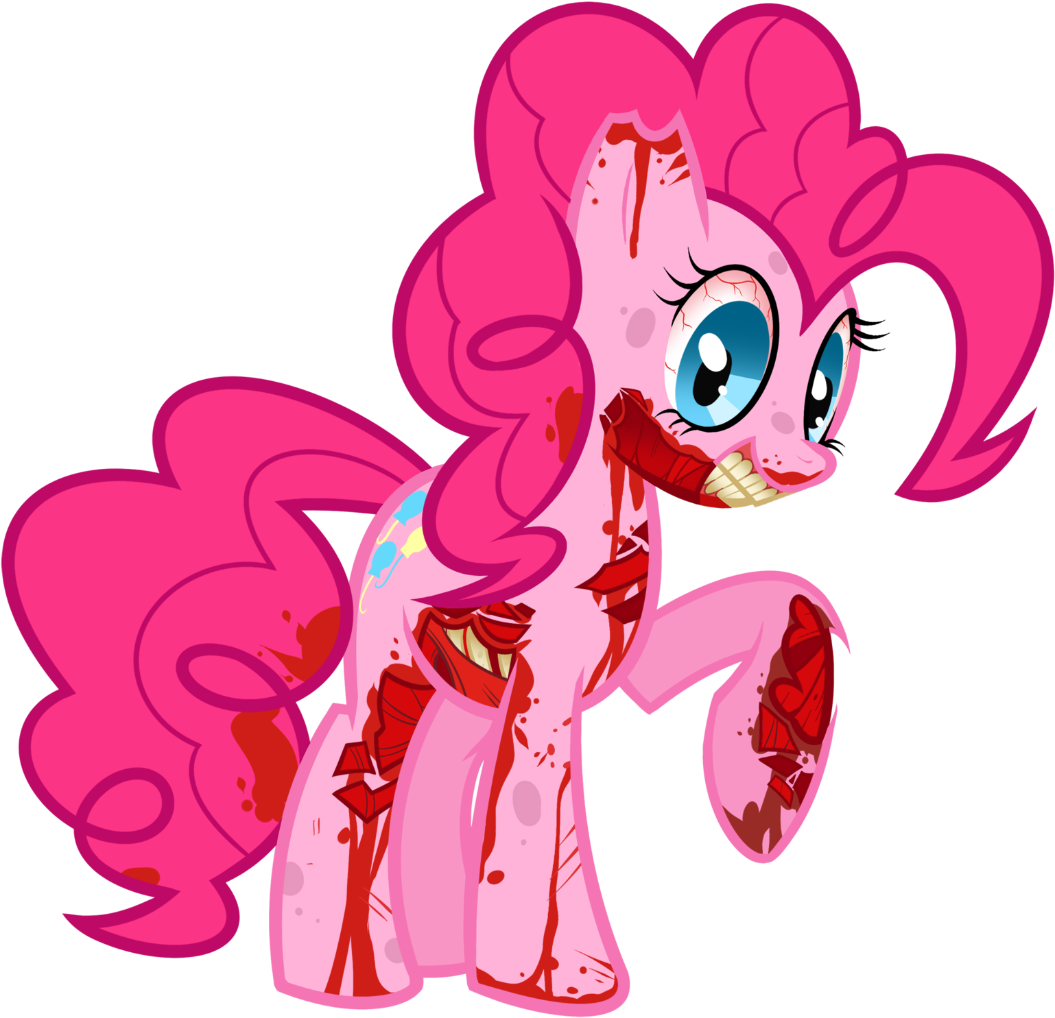 Dragoart My Little Pony Elegant My Little Pony - My Little Pony Twilight Sparkle Zombie Clipart (1600x1588), Png Download