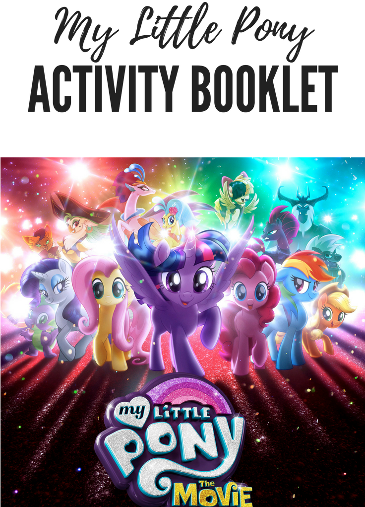 My Little Pony Movie Clipart (735x1102), Png Download