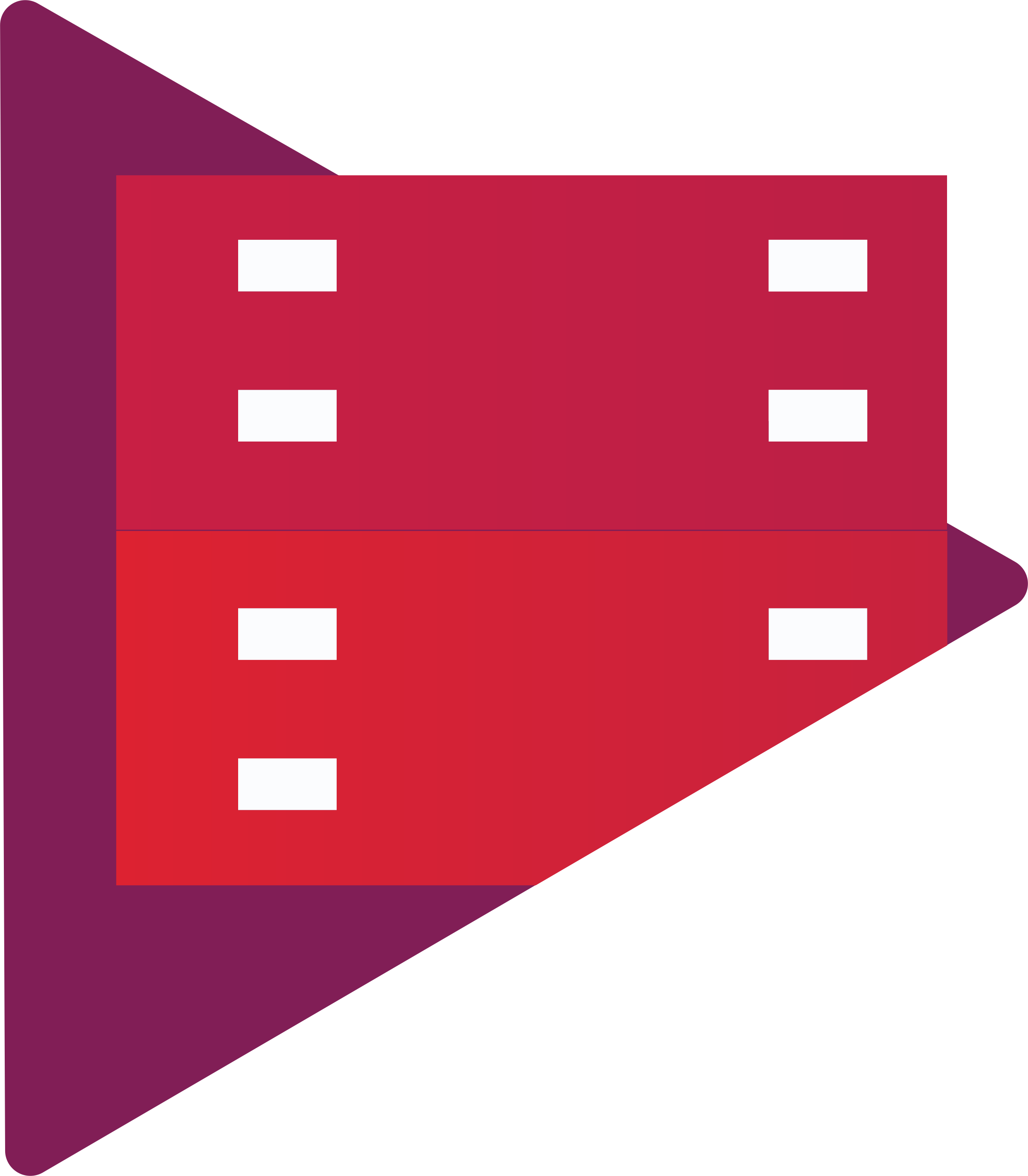 Google Play Movies & Tv Logo Png Transparent - Logo Google Play Film Clipart (2400x2746), Png Download