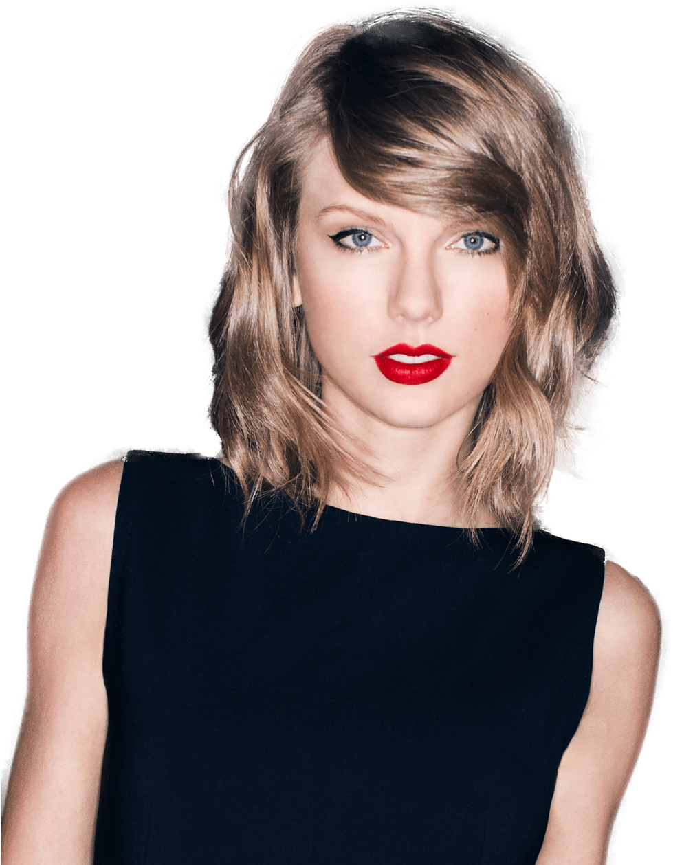 Black Dress Taylor Swift - Taylor Swift Transparent Png Clipart (1024x1365), Png Download