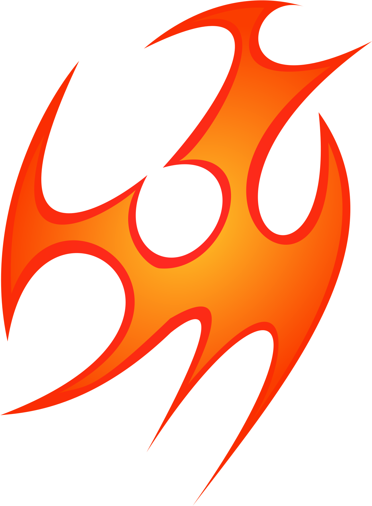 Open - Fire Tribal Clipart (2000x2000), Png Download