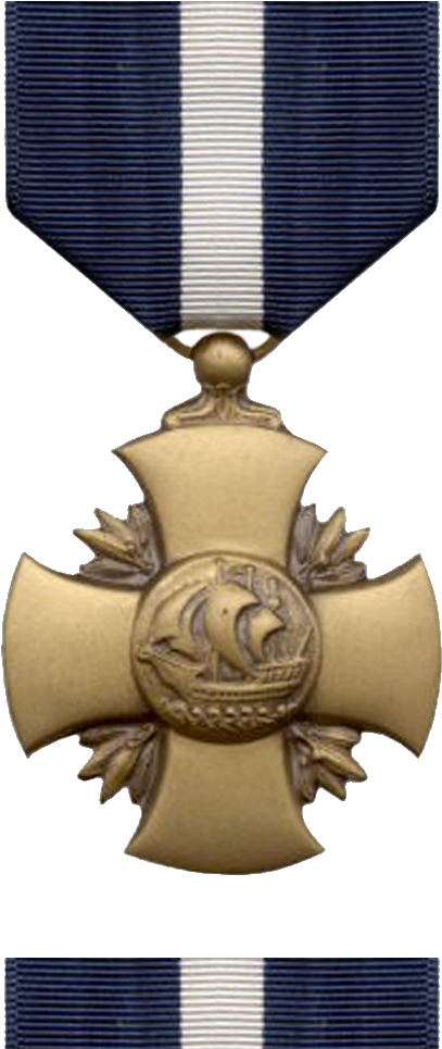 Military Award Free Download Png - Navy Cross Clipart (450x1000), Png Download