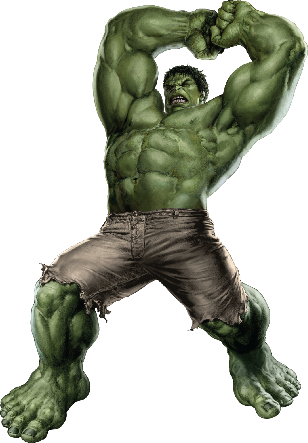 Hulk Avengers Png Clipart (1043x1500), Png Download