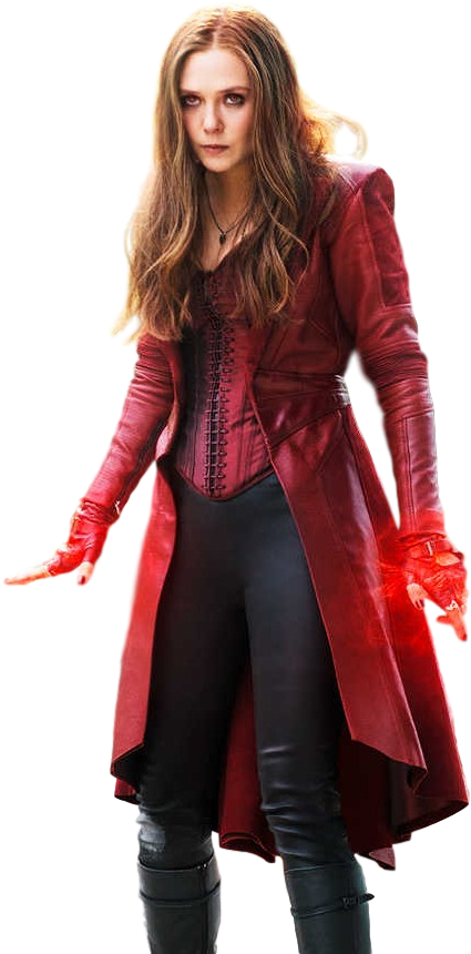 Avengers Clipart Scarlet Witch - Scarlet Witch Civil War - Png Download (537x866), Png Download