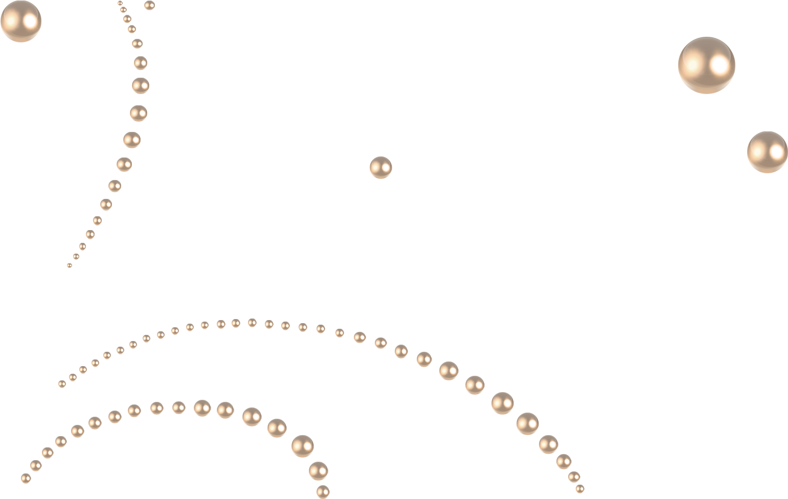 Clip Free Stock Pearl Clipart Strand Free For Download - Transparent Background Pearl Png (1541x976), Png Download