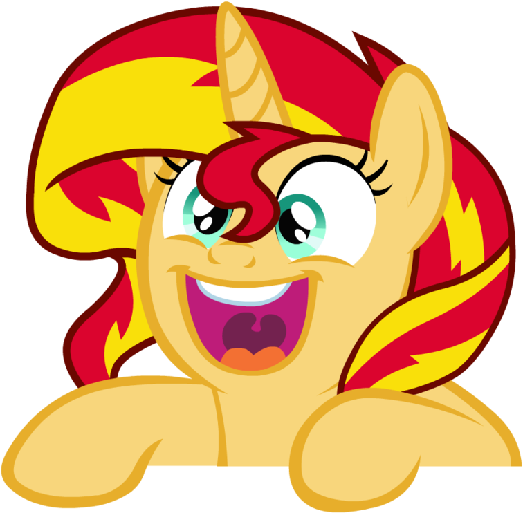 Sunset Shimmer Png Image - Sunset Shimmer Pony Face Clipart (894x894), Png Download