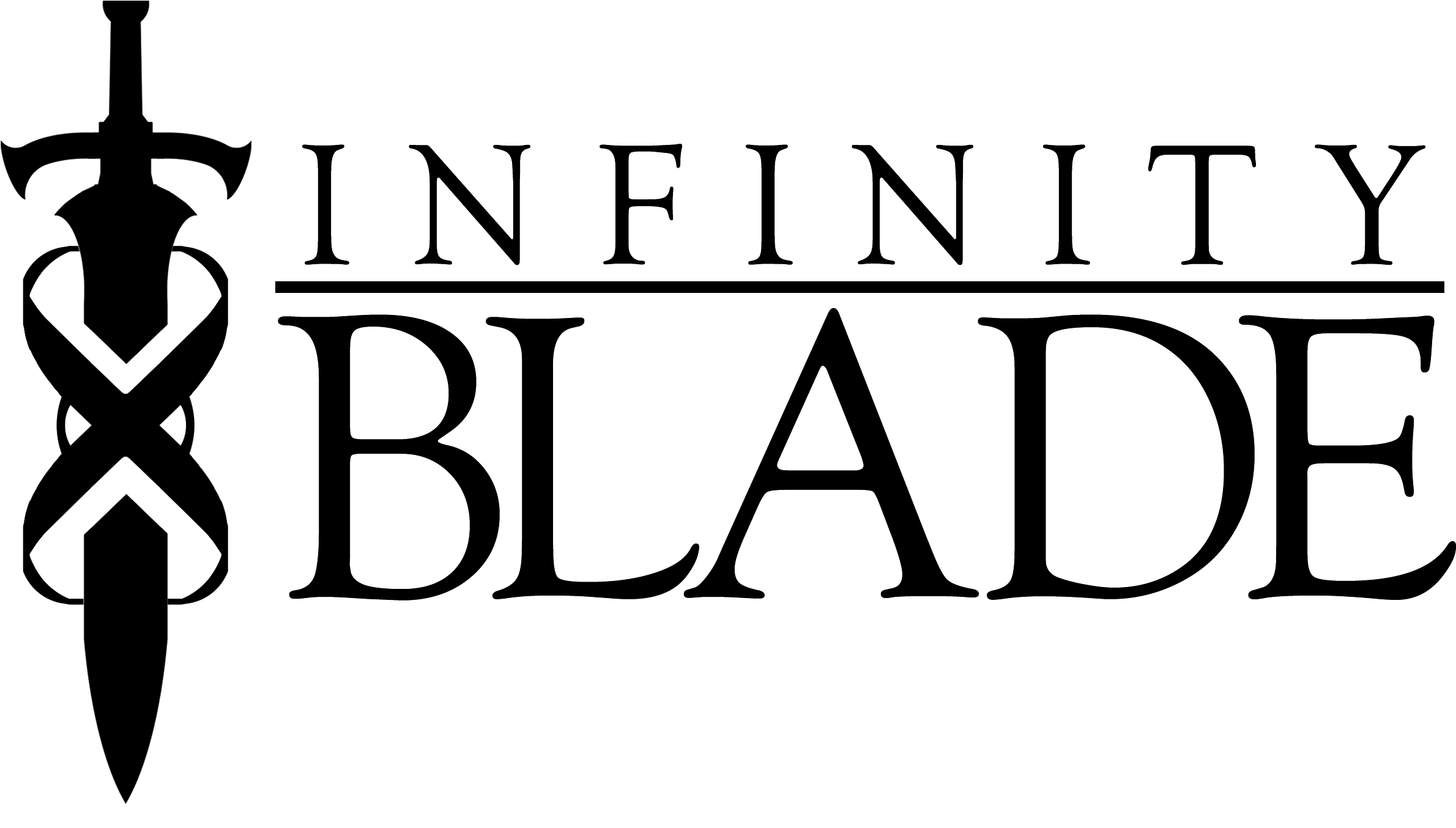 Infinity Symbol Keyboard - Infinity Blade Iii Logo Clipart (2572x1460), Png Download