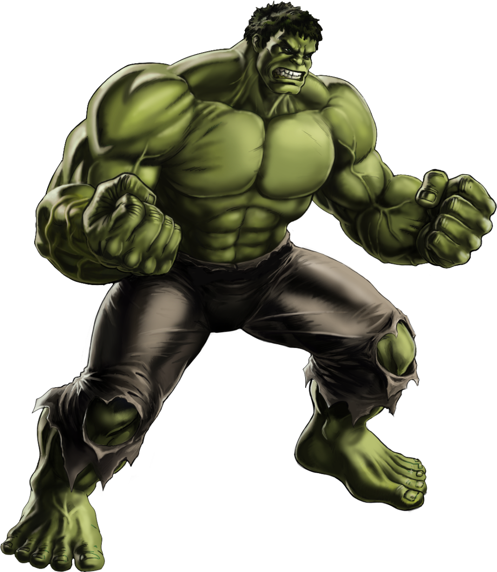 Hulk Avengers Alliance Clipart (1000x1152), Png Download