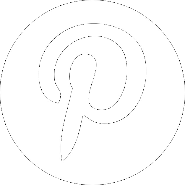 Pinterest Icon - Circle Clipart - Large Size Png Image - PikPng