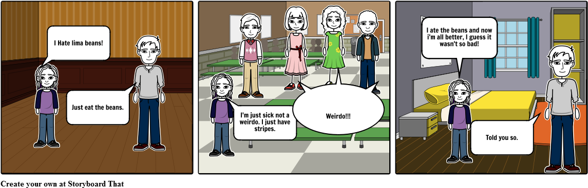 Case Of The Bad Stripes - Cartoon Clipart (1164x385), Png Download