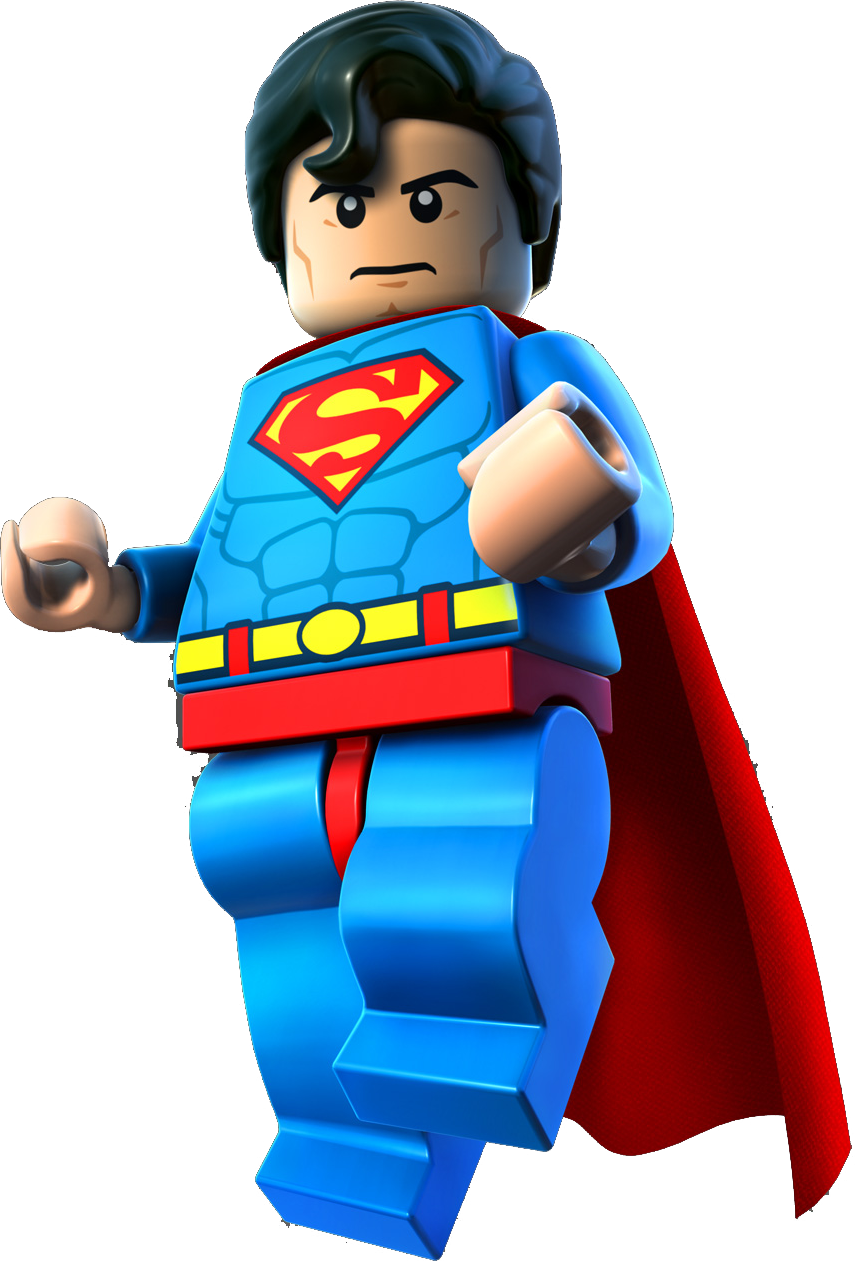 Lego Png - Superman Lego Png Clipart (855x1261), Png Download