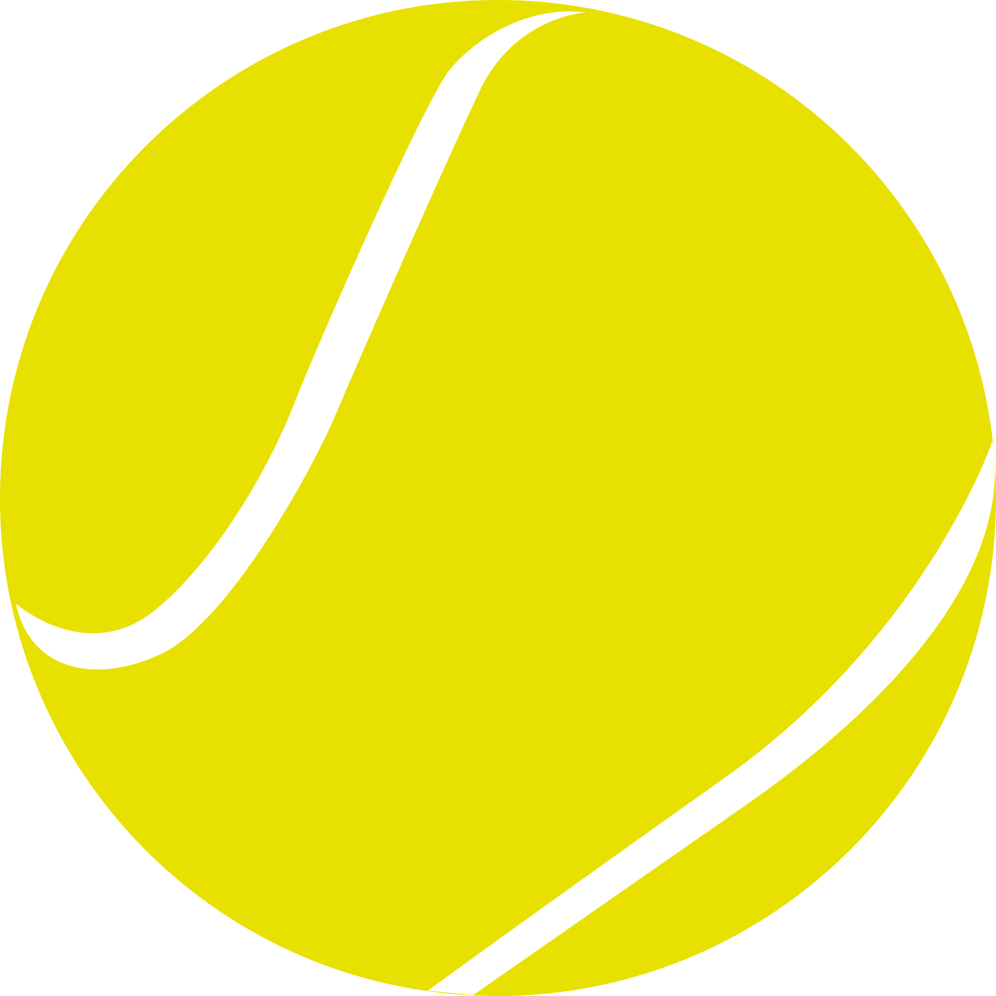 Tennis Ball Png Image - Tennis Ball Svg Clipart (2000x2000), Png Download