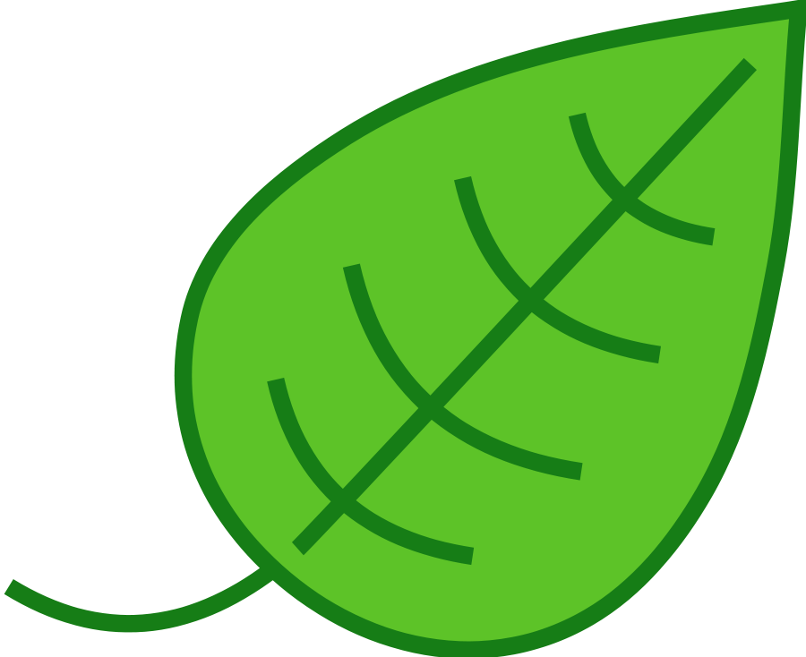 Free Png Download Leaf Png Images Background Png Images - Free Clipart Leaf Transparent Png (850x693), Png Download