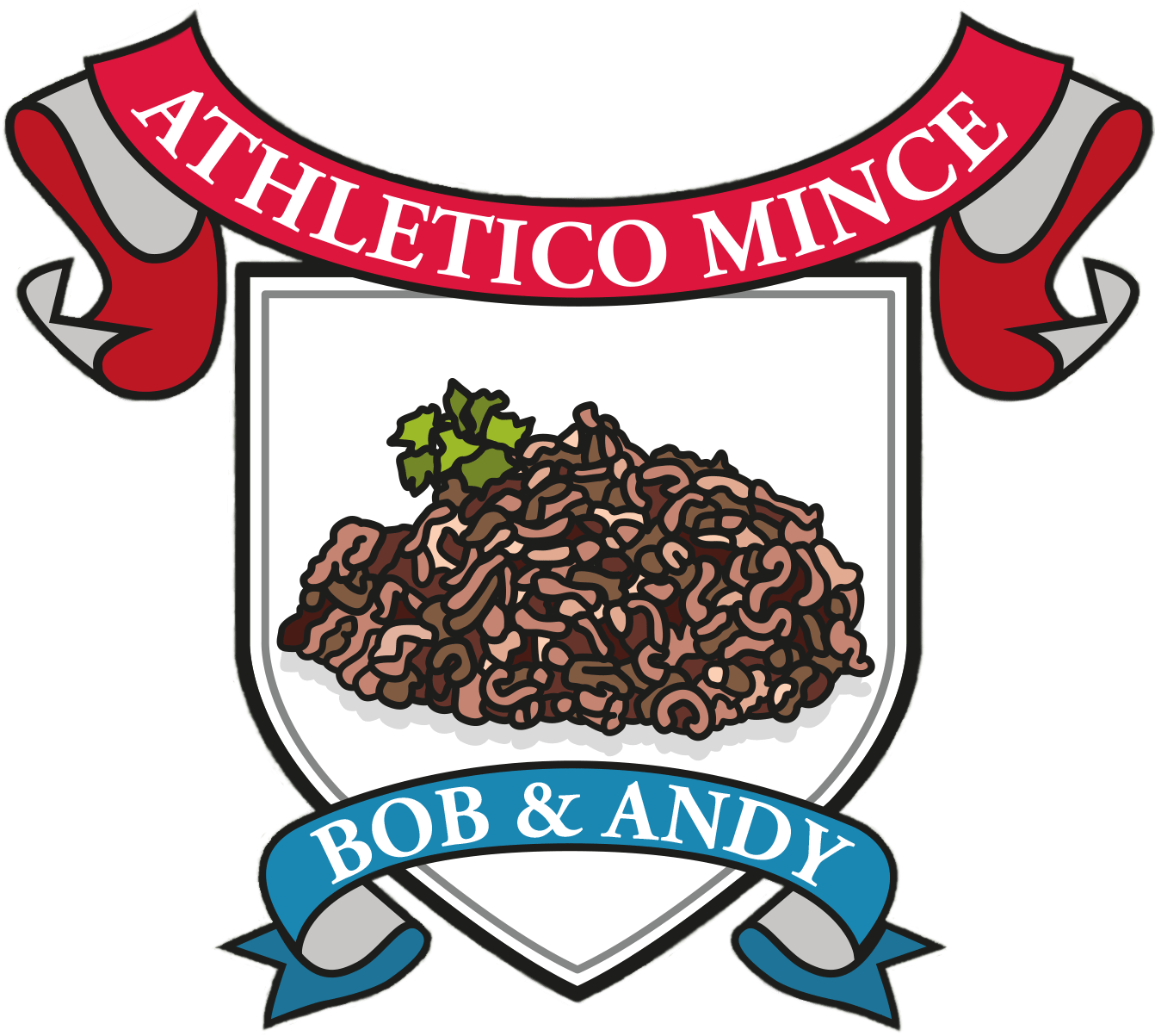 Cropped Crest No Stripes Long - Athletico Mince Clipart (1412x1205), Png Download