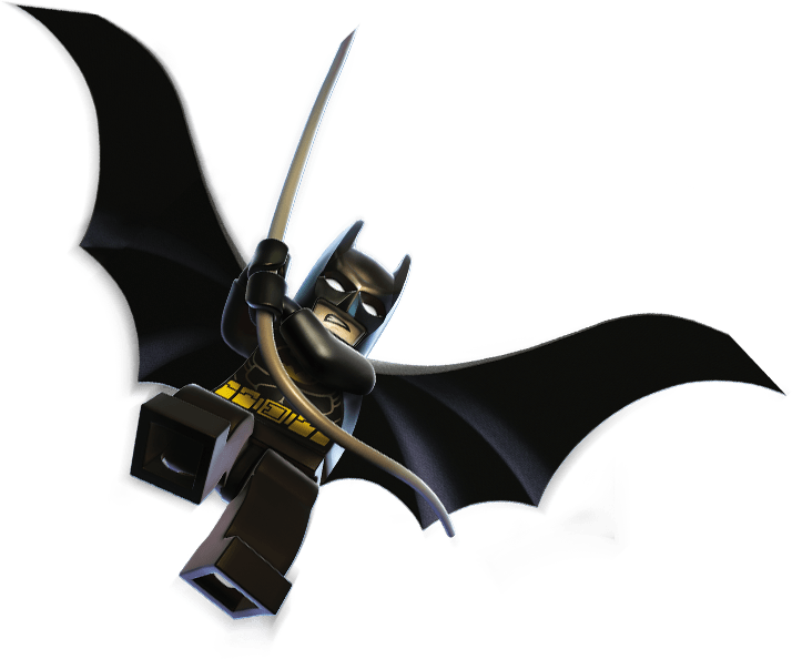 Lego Batman Flying - Lego Batman Pelicula Png Clipart (714x594), Png Download