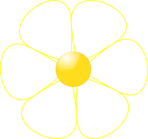 White Flower Clipart Png - White Flower Clip Art Png Transparent Png (600x564), Png Download